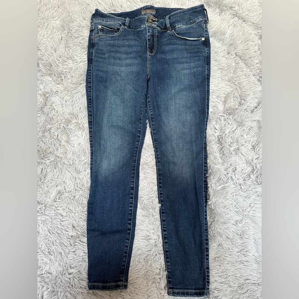 Torrid Woman’s Dark Denim Jeggings